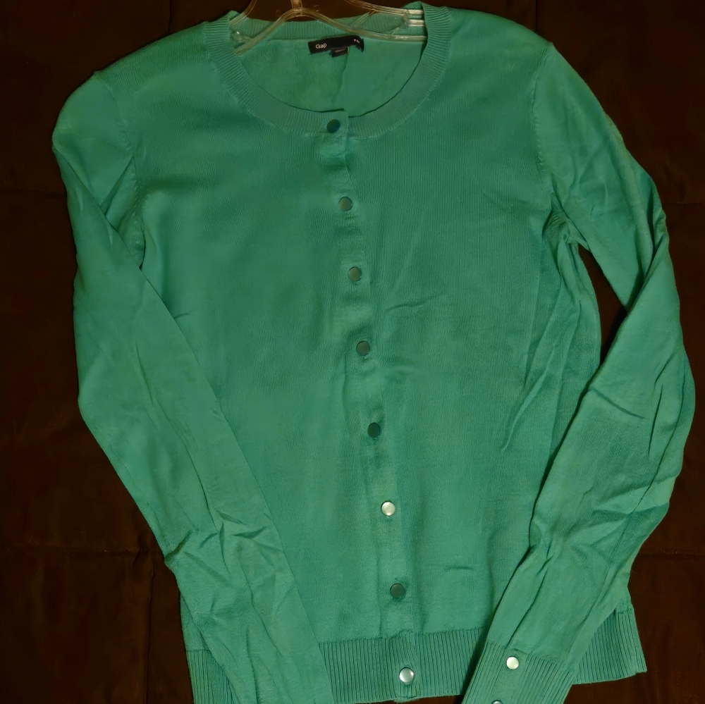 GAP Green Women's Sweater Cardigan